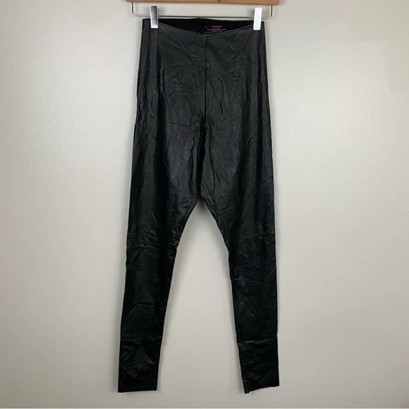 Commando women’s control top faux leather high rise legging black size medium - Picture 4 of 9